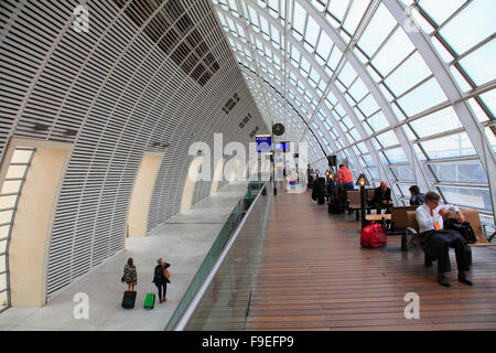 Frankreich, Provence, Avignon, TGV-Bahnhof, Stockfoto