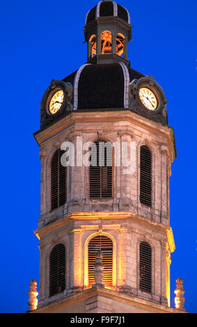 Frankreich Rhône-Alpes Lyon Platz Antonin Poncet Glockenturm Stockfoto