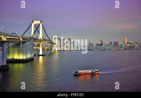 Bucht von Tokio Stockfoto