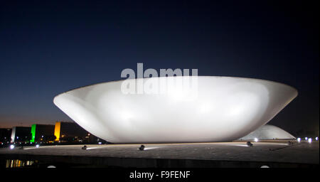 Brasilia, Kuppel, Kammer der Abgeordneten Stockfoto