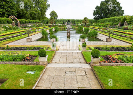 Der versunkene Garten im Kensington Palace Gardens Royal Park London England UK Stockfoto