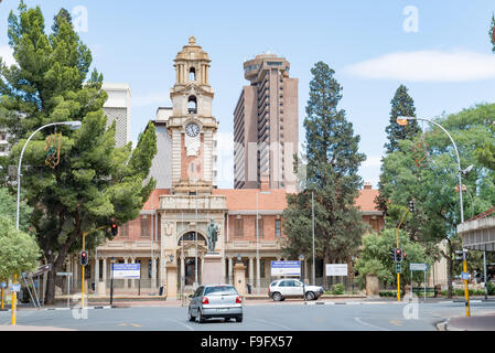 BLOEMFONTEIN, Südafrika, 16. Dezember 2015: die nationalen Afrikaans und Sotho Literaturmuseum in Bloemfontein Stockfoto