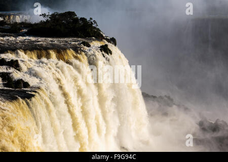Iguazy Falls, Blick vom brasilianischen Seite, Foz Do Iguazu, Brasilien, November 2015 Stockfoto
