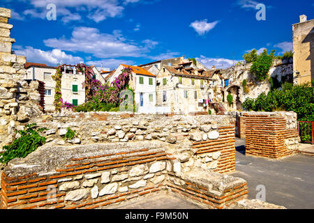 Alte Architektur der Stadt Zentrum, Dalmatien, Kroatien Split Stockfoto
