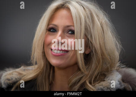 15.12.2015. Leicester, England. Rugby Union: Leicester Tigers Pressekonferenz nach ihrer ERCC Cup Sieg über Münster Stockfoto