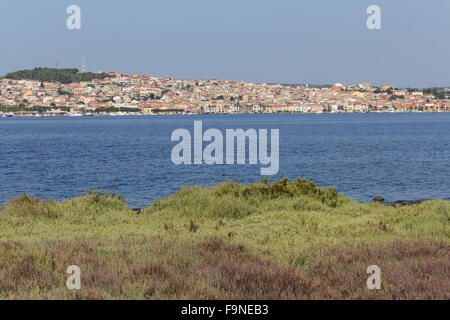 Die Küste der Insel Sant'Antioco in Sardinien Stockfoto