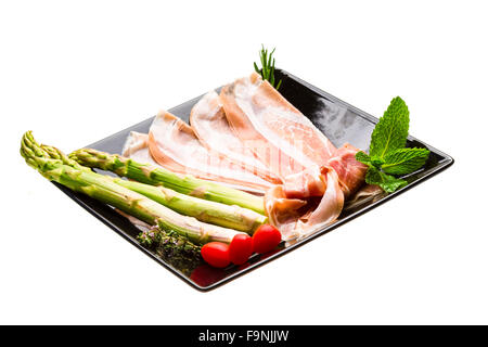 Spanischer Schinken - Hamon Stockfoto