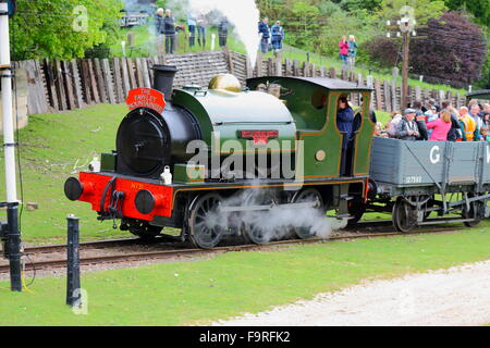 Die Fawley Hügel Dampf und Vintage Transport Wochenende Veranstaltung in der Nähe von Henley-on-Thames, Oxfordshire, England, UK Stockfoto