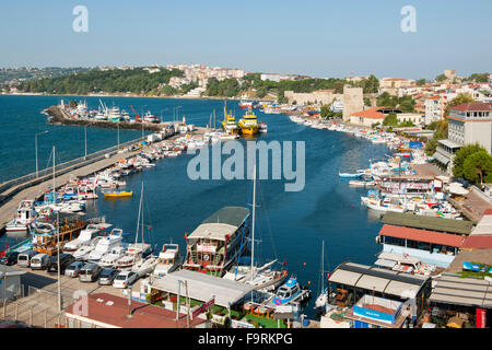 Ägypten, Schreck Schwarzmeerküste, Sinop, Blick Auf Den Hafen Stockfoto