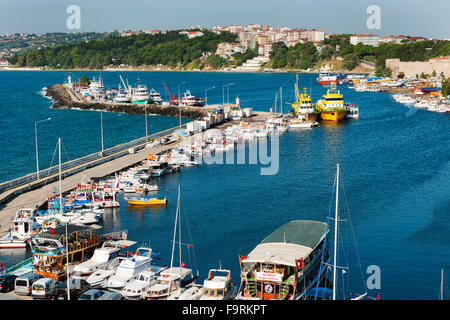 Ägypten, Schreck Schwarzmeerküste, Sinop, Blick Auf Den Hafen Stockfoto