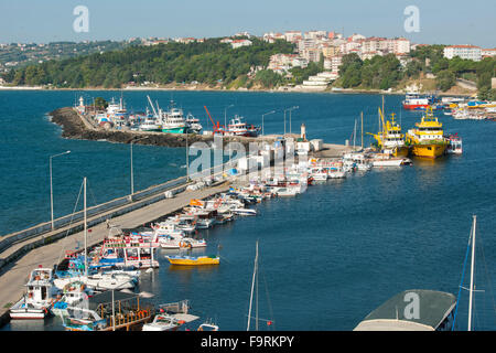 Ägypten, Schreck Schwarzmeerküste, Sinop, Blick Auf Den Hafen Stockfoto