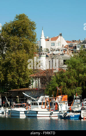 Ägypten, Schreck Schwarzmeerküste, Sinop, Blick Auf Den Hafen Stockfoto