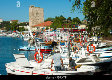 Ägypten, Schreck Schwarzmeerküste, Sinop, Blick Auf Den Hafen Stockfoto