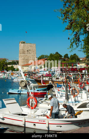 Ägypten, Schreck Schwarzmeerküste, Sinop, Blick Auf Den Hafen Stockfoto