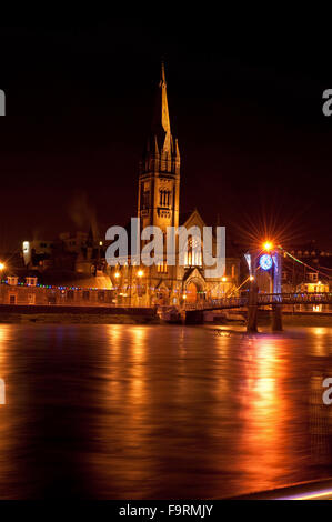 Inverness zu Weihnachten Stockfoto