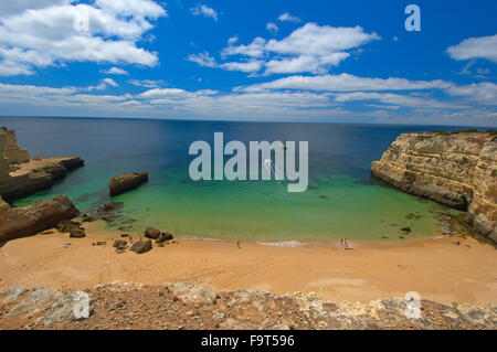 Pontal Strand, Praia do Pontal, in der Nähe von Strand Albandeira, Armaçao de Pera, Algarve, Portugal Stockfoto