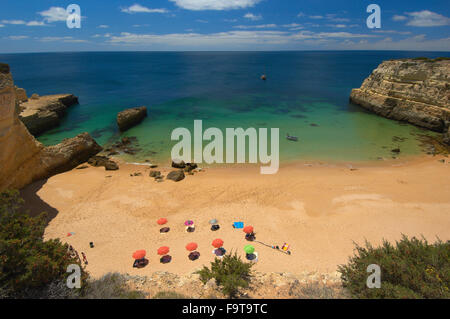 Pontal Strand, Praia do Pontal, in der Nähe von Strand Albandeira, Armaçao de Pera, Algarve, Portugal Stockfoto