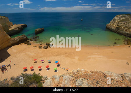 Pontal Strand, Praia do Pontal, in der Nähe von Strand Albandeira, Armaçao de Pera, Algarve, Portugal Stockfoto