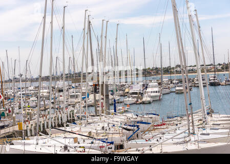 Yachting Marina Sandringham Victoria austraia Stockfoto