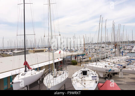 Yachting Marina Sandringham Victoria austraia Stockfoto