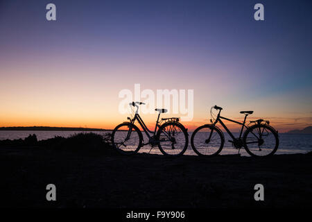 Estany des Peix, Parque Natural de Ses Salines, Formentera. Balearischen Inseln. Spanien Stockfoto