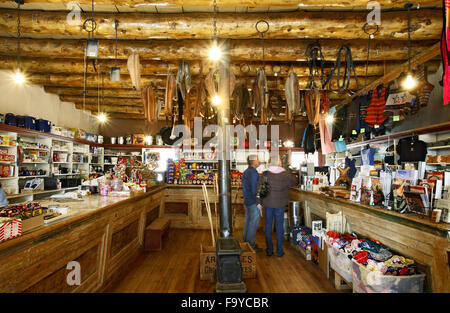 Interieur, Hubbell Trading Post National Monument, Ganado, Arizona USA Stockfoto