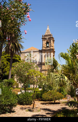 Die Basilika-Wallfahrtskirche Maria Santissima Annunziata, genannt Madonna von Trapani Stockfoto