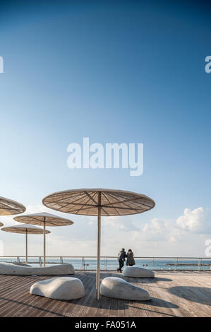 Israel, Tel Aviv, neue Tayelet - promenade Stockfoto