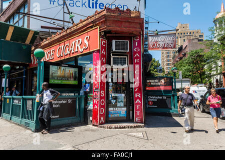 New York, NY - Dorf Zigarren in Sheridan Square Stockfoto