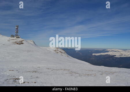 Verschneiten Winterlandschaft Stockfoto