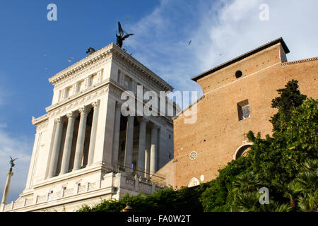 Vittoriano (Vittorio Emanuele II Monument) in Rom, Italien Stockfoto