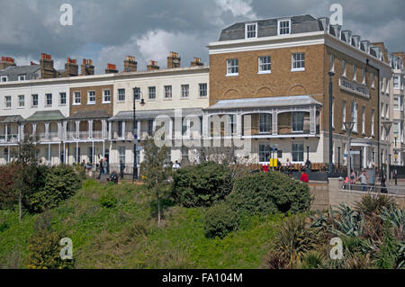 Hotel Royal und Häuser Klippe, Southend on Sea, Essex, England; Stockfoto