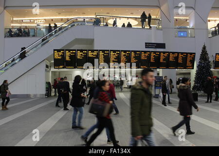 Birmingham neue Straße Bahnhofshalle Stockfoto