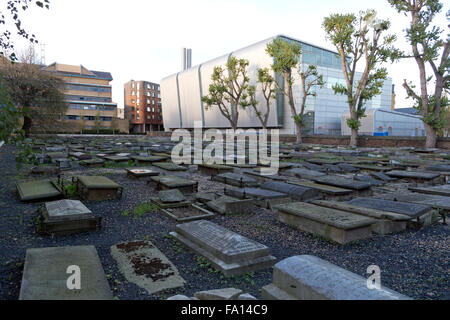 Beth-Chaim-Novo (Nuevo) sephardischen jüdischen Friedhof, Meile Ende Straße, London, UK. Stockfoto