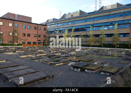 Beth-Chaim-Novo (Nuevo) sephardischen jüdischen Friedhof, Meile Ende Straße, London, UK. Stockfoto