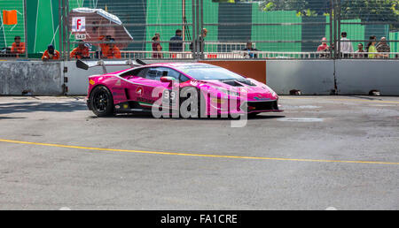 Kuala Lumpur, Malaysia. 7. August 2015 erste Stadt Grand Prix in Kuala Lumpur, Malaysia Stockfoto