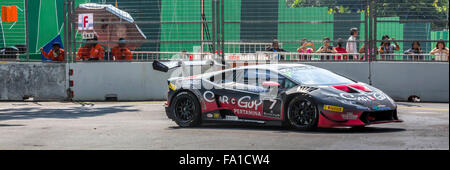 Kuala Lumpur, Malaysia. 7. August 2015 erste Stadt Grand Prix in Kuala Lumpur, Malaysia Stockfoto