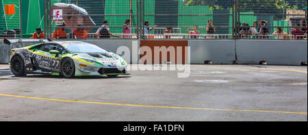 Kuala Lumpur, Malaysia. 7. August 2015 erste Stadt Grand Prix in Kuala Lumpur, Malaysia Stockfoto