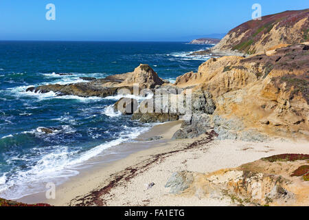 Malerische Aussicht auf den Pazifischen Küstenlinie, Kalifornien, USA. Stockfoto