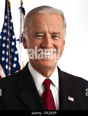 Joseph Robinette "Joe" Biden, Jr., US-amerikanischer Politiker, die der 47. Vizepräsident der Vereinigten Staaten ist. Nur zur redaktionellen Verwendung Stockfoto