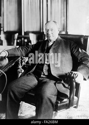 James Schoolcraft Sherman und der 27. Vizepräsident der Vereinigten Staaten (1909 – 1912), Stockfoto