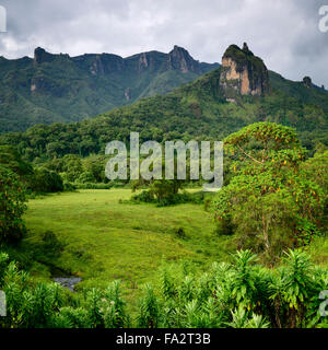 Gushuralle Höhepunkt im Harenna Wald, Bale-Mountains-Nationalpark, Oromia, Äthiopien Stockfoto