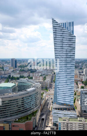 Złota 44 Wohn-Hochhaus, Warschau, Polen Stockfoto