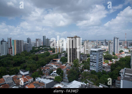 Gesamtansicht von Belem Skyline der Stadt Zentrum, Para Zustand im brasilianischen Amazonasgebiet Stockfoto