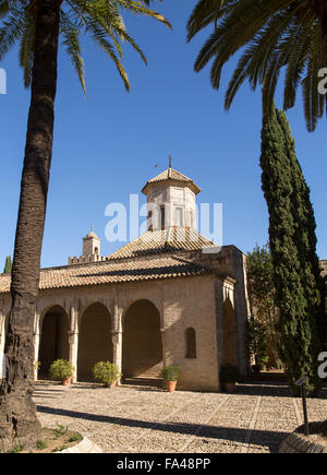 Historische Moschee im Alcazar, Jerez De La Frontera, Spanien Stockfoto