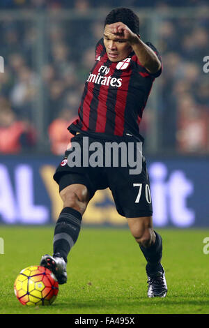 Frosinone, Italien. 20. Dezember 2015. Carlos Bacca Mailand, Frosinone 20.12.2015 Stadio Matusa Fußball Calcio Serie A 2015/2016 Frosinone - Milan Foto Cesare Purini / Credit: Insidefoto/Alamy Live-Nachrichten Stockfoto