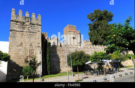 Historische Burg Castillo de San Marcos, Puerto De Santa María, Provinz Cadiz, Spanien Stockfoto