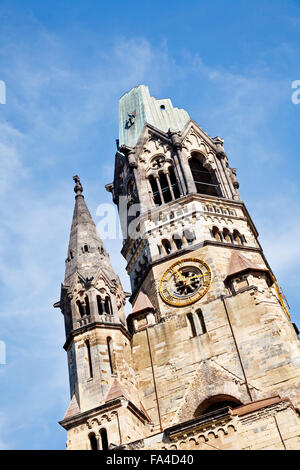 Berliner Kaiser-Wilhelm-Gedächtnis-Kirche (Deutschland) Stockfoto