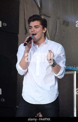 Anton Ewald Rix FM Festival in Norrköping, Schweden Stockfoto