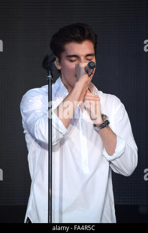 Anton Ewald Rix FM Festival in Norrköping, Schweden Stockfoto